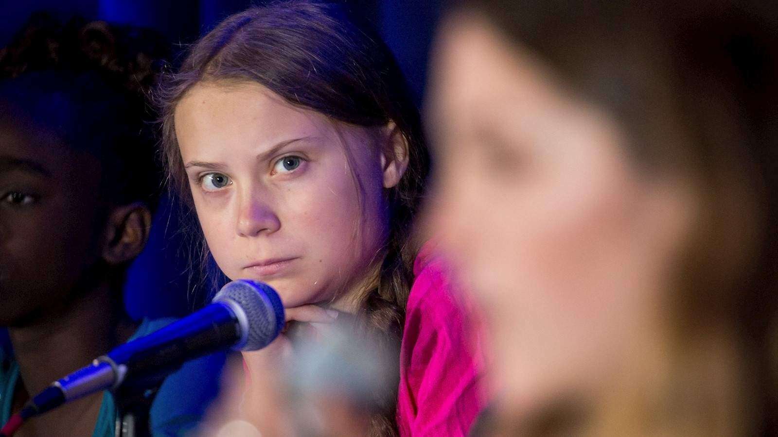 Thunberg carga contra la industria petrolífera en Canadá