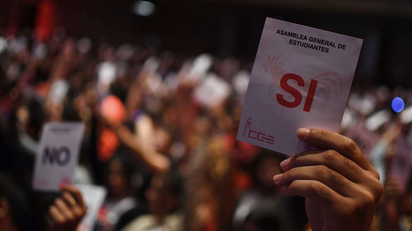 Estudiantes se expresan sobre orden de registro de Justicia