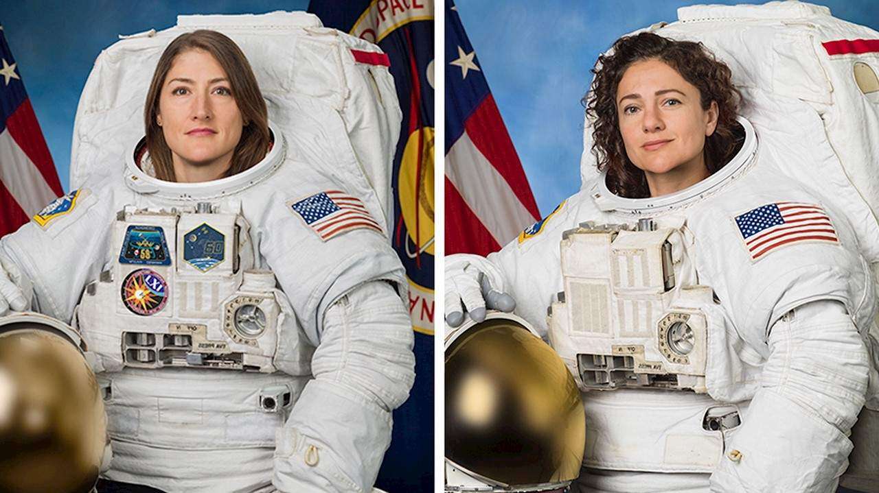 Comienza el primer paseo espacial femenino