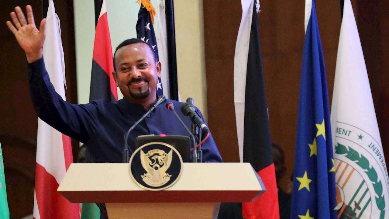 Primer Ministro etíope recibe el Premio Nobel de la Paz