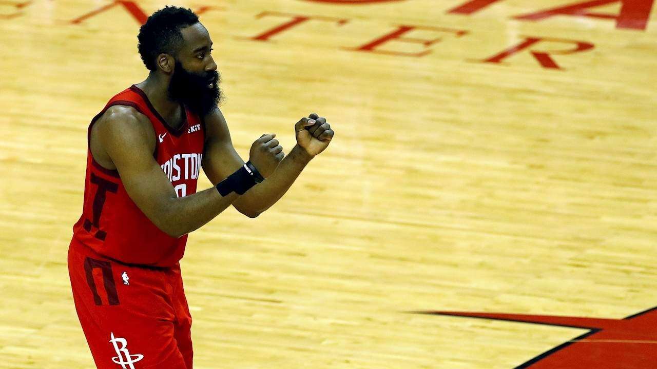 Harden anota 44 y guía el triunfo de los Rockets