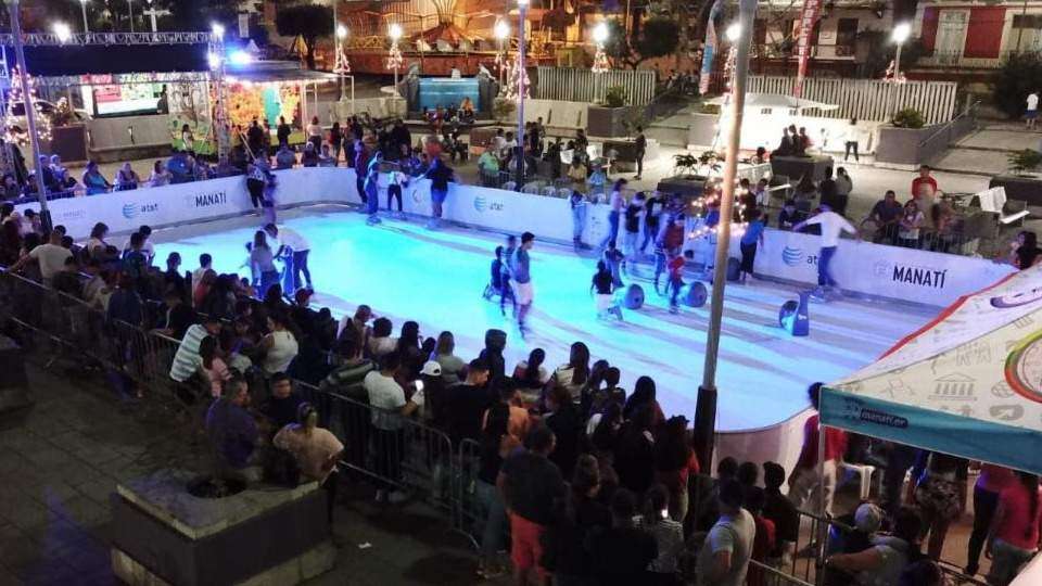 Estos municipios tendrán pista de patinaje en Navidad