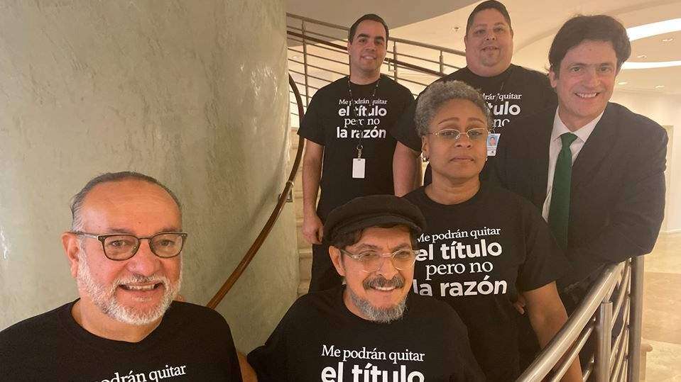 Díaz Olivo recibe respaldo de sus compañeros de WKAQ