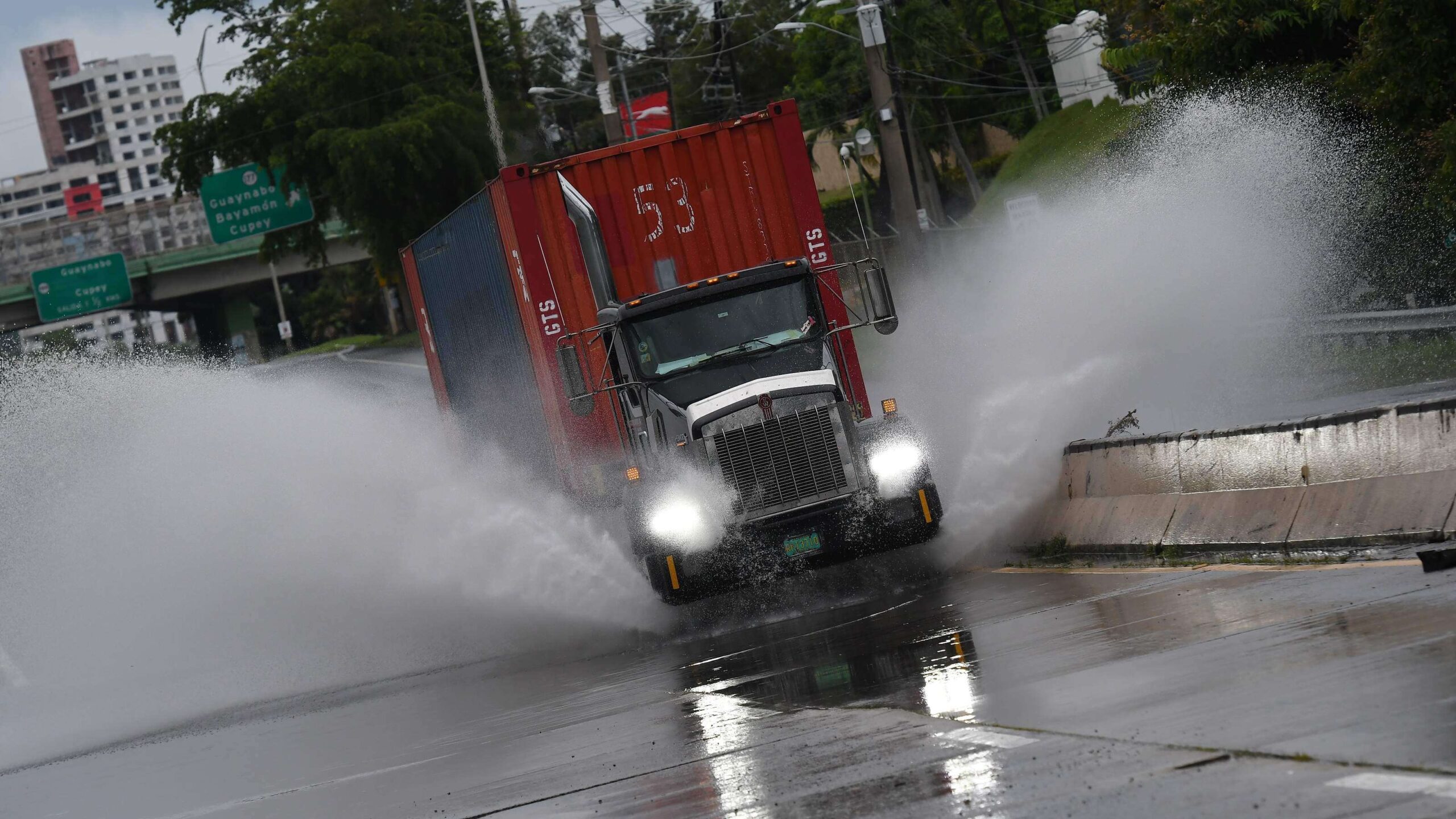 Seguirá lloviendo mucho hoy, según Meteorología