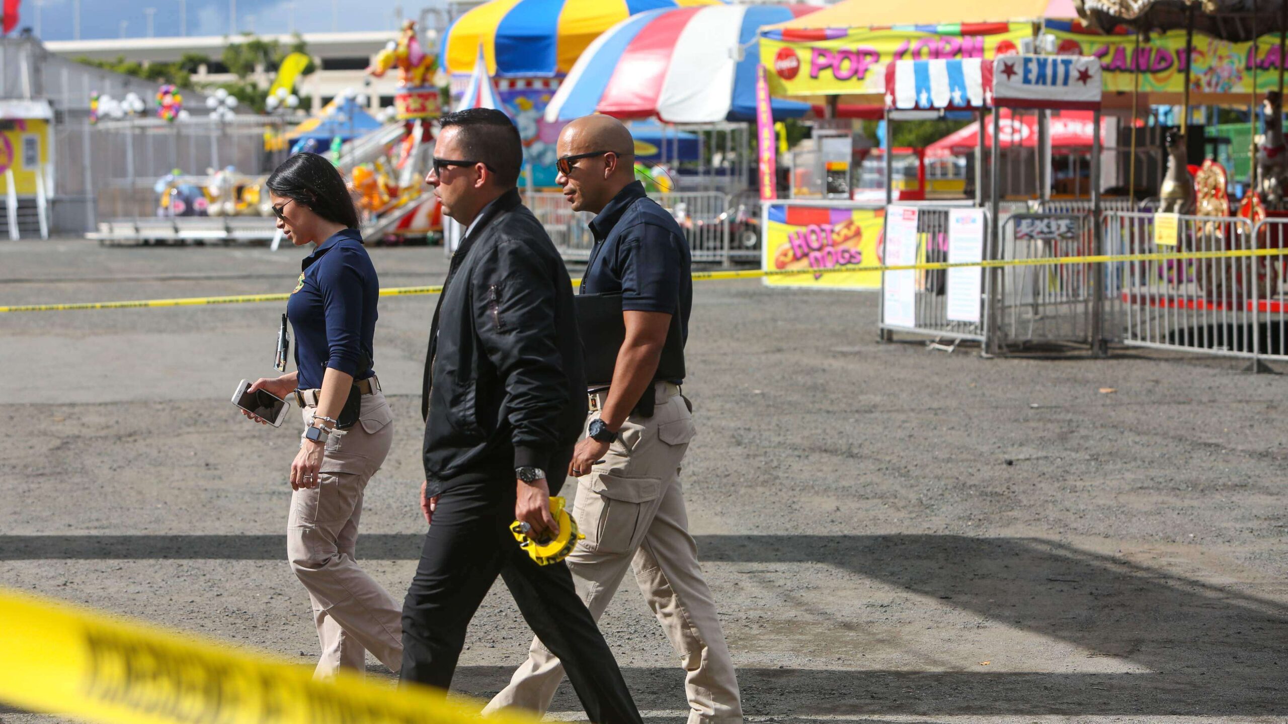 Hombre muere practicando su acto en La Feria The Park