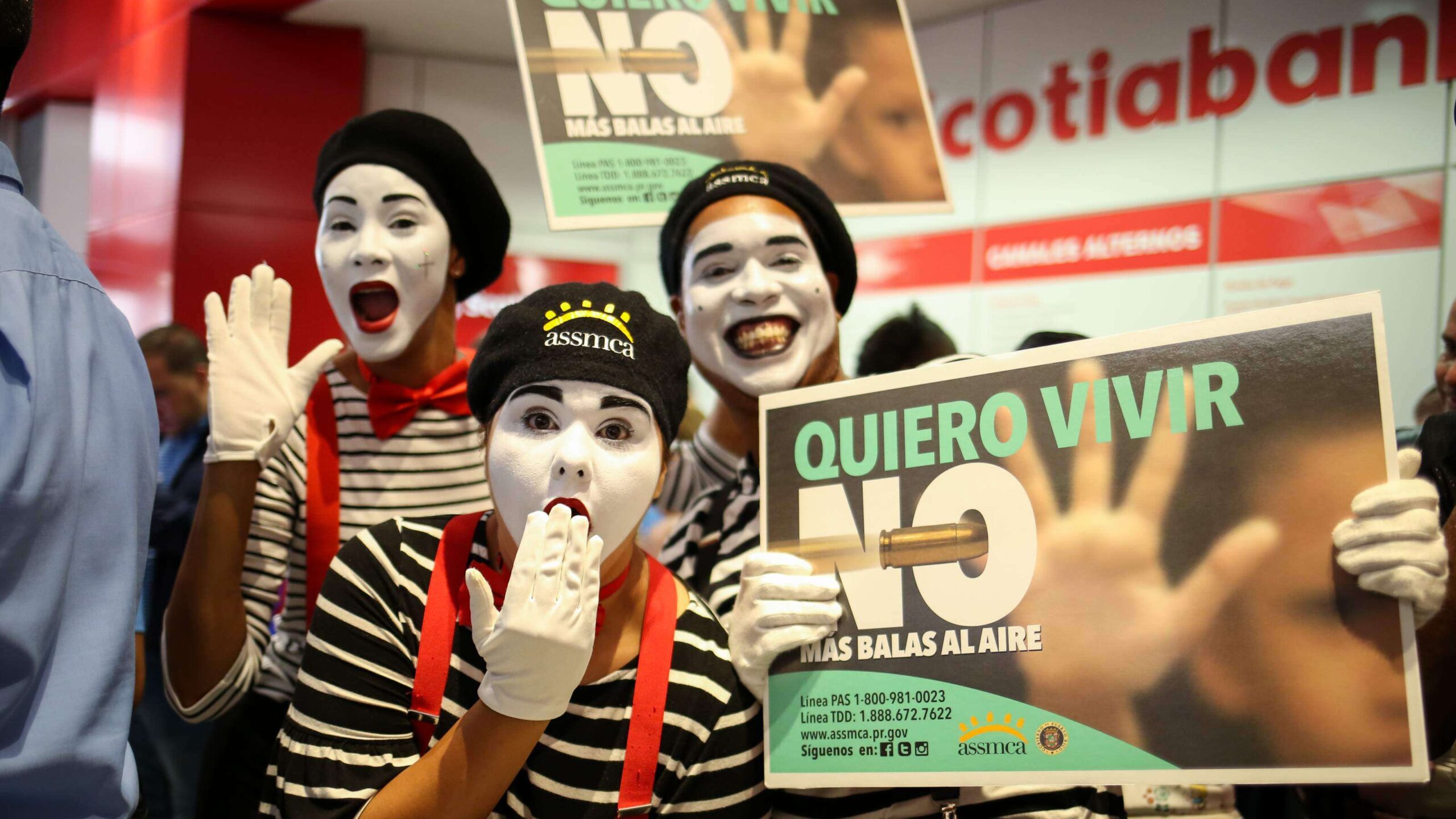 Marchan por ‘No más Balas al Aire’ para esta Navidad