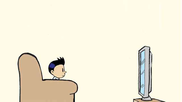 Pepito ve una conferencia de prensa