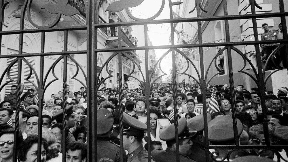 Como recibieron a los Kennedy en Puerto Rico