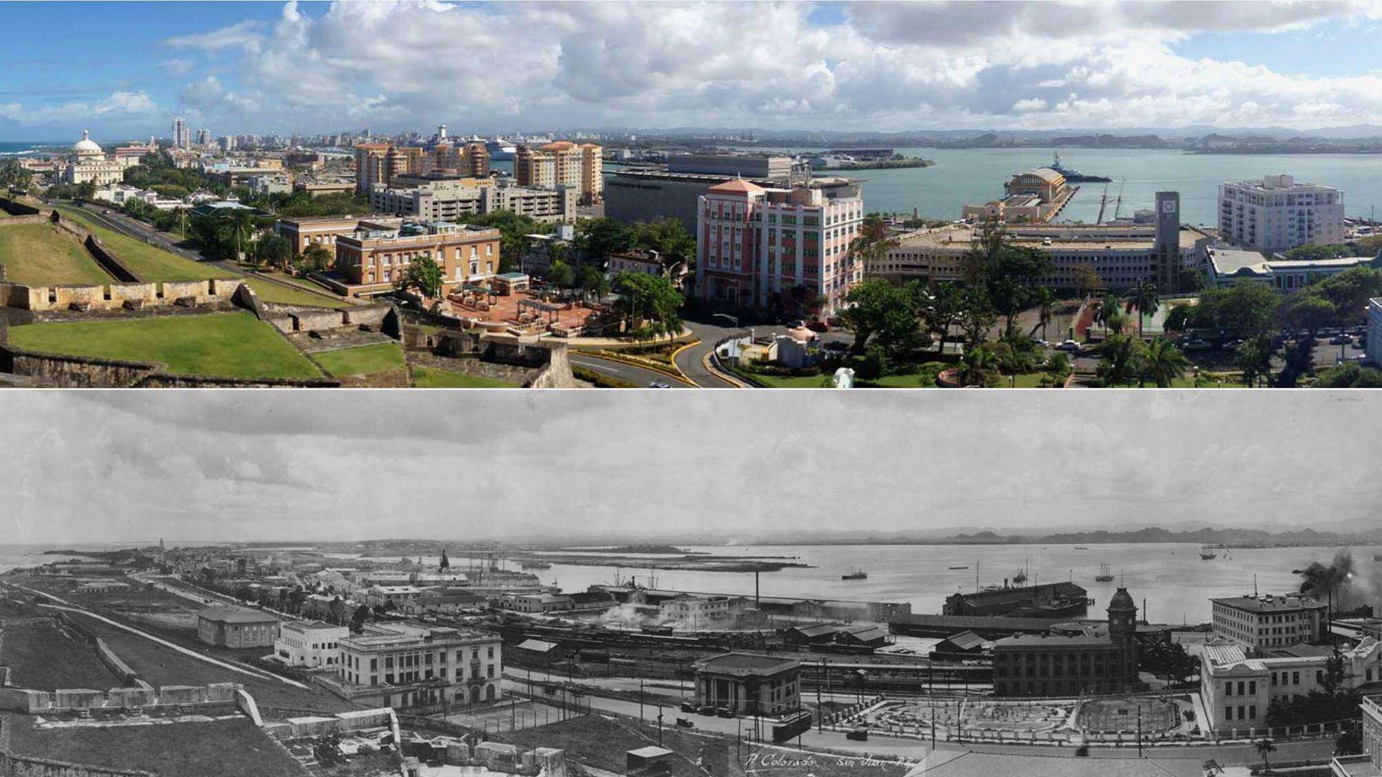 Memoria Viva: El antes y el después del Viejo San Juan, en fotos