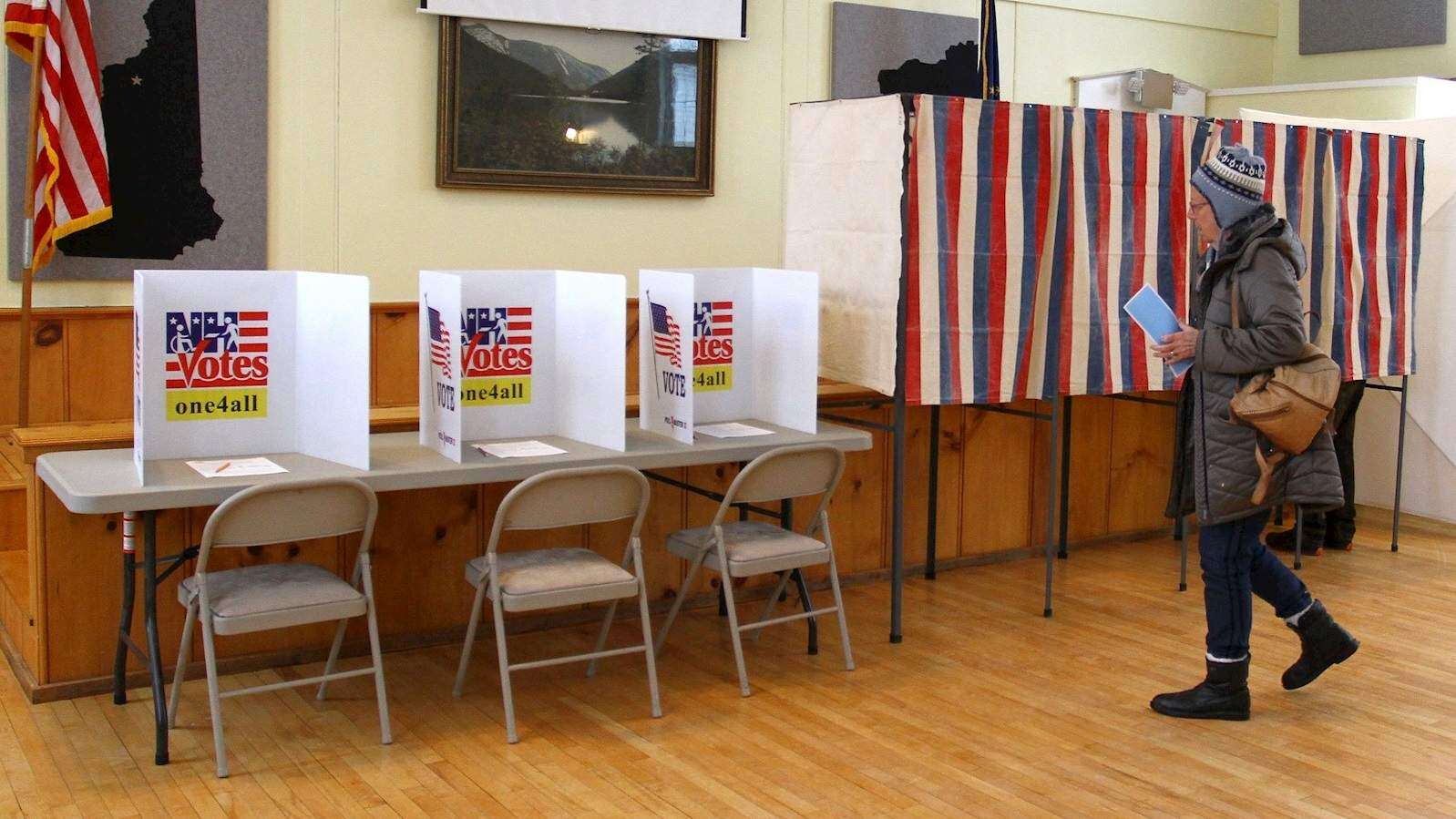 Sanders y Buttigieg, otra vez, despuntan en primarias de New Hampshire