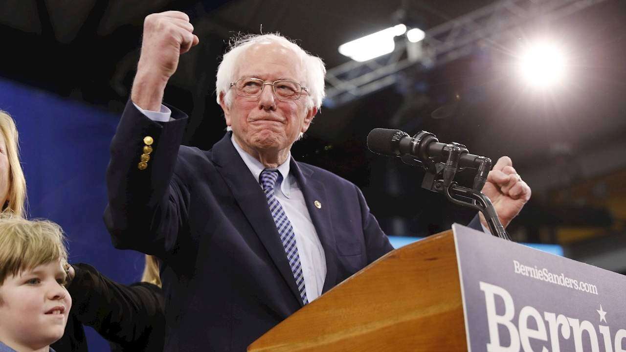 Bernie Sanders logra su primera victoria primarista
