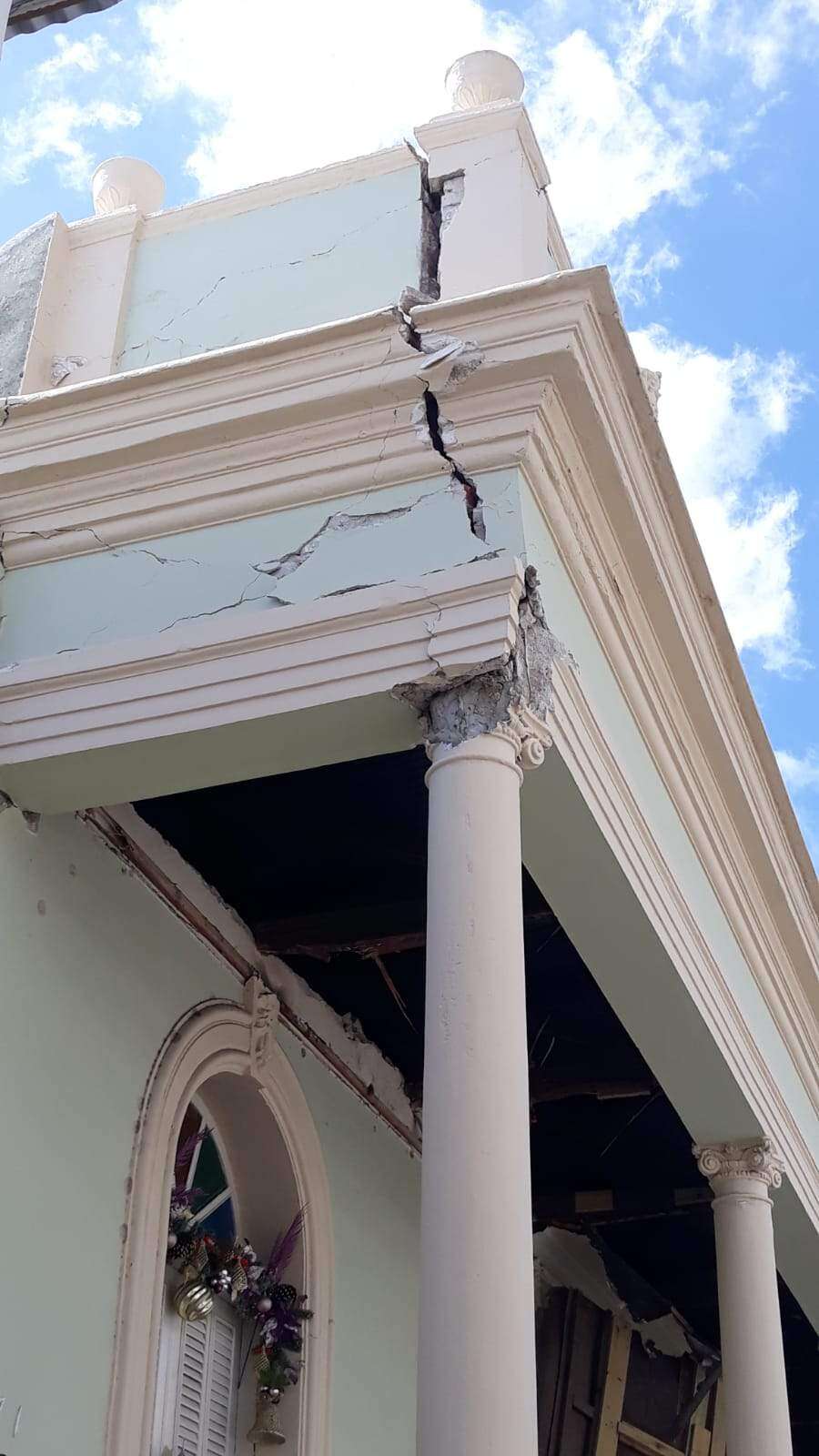 Sismo de hoy provocó daños en estructuras de Ponce