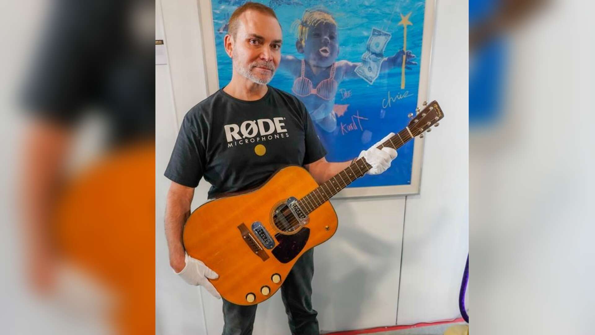 Guitarra de Kurt Cobain vendida por $6 millones
