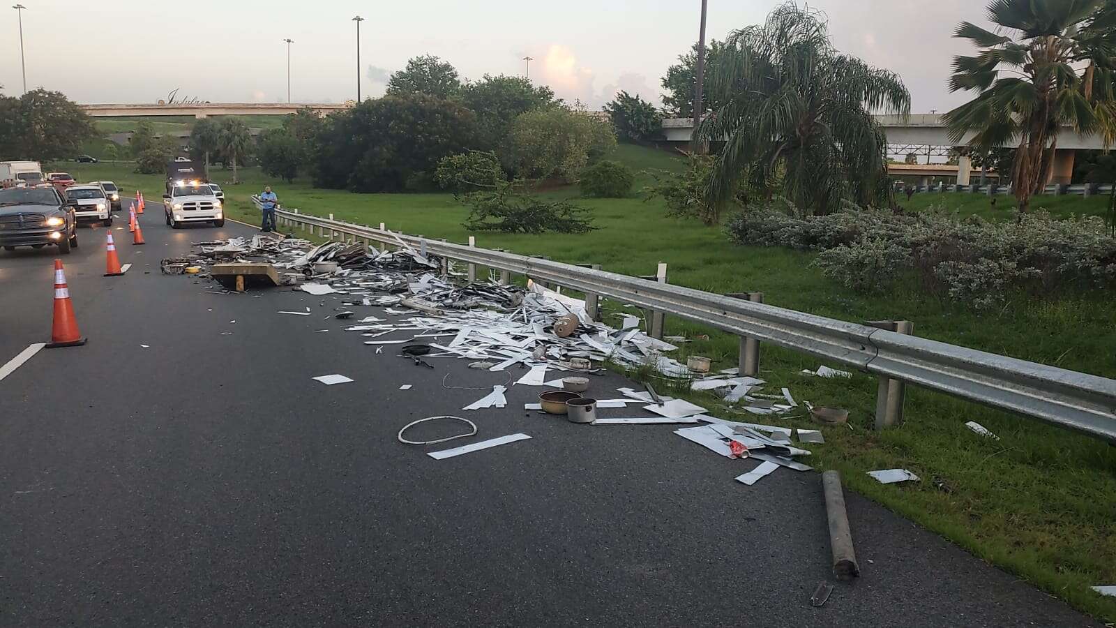 Tránsito pesado en principales avenidas