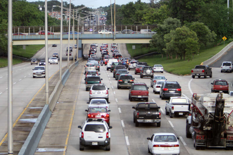 Tránsito semipesado en la mañana del jueves