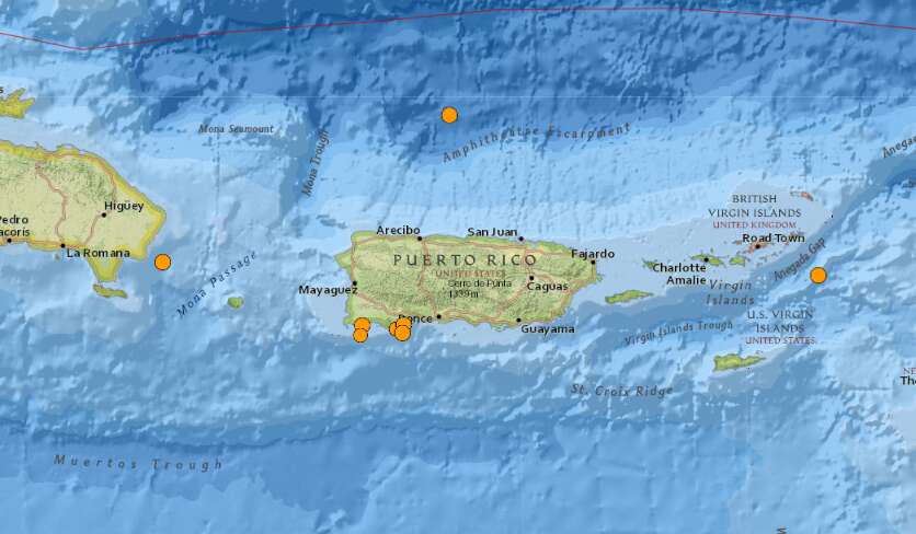 Red Sísmica reporta un temblor de magnitud 3.7 en el sur