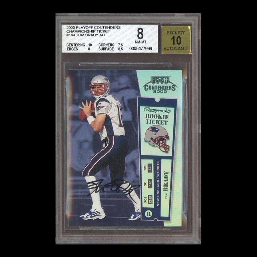 Venden por 1.32 millones un cromo de Tom Brady, el más caro de la historia