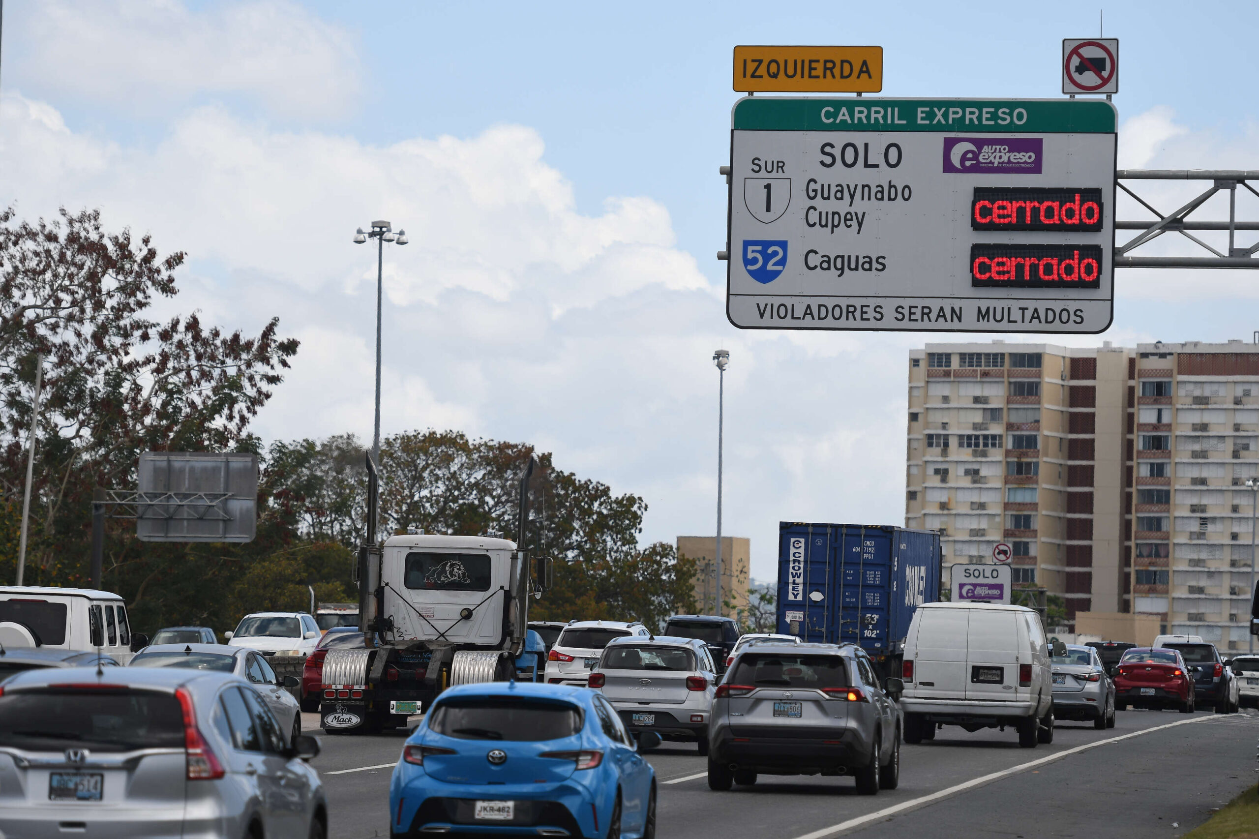 Complicado el tránsito en las principales vías