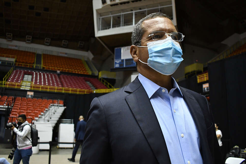 Gobernador participa de la conferencia de prensa del AmeriCup Femenino de Baloncesto