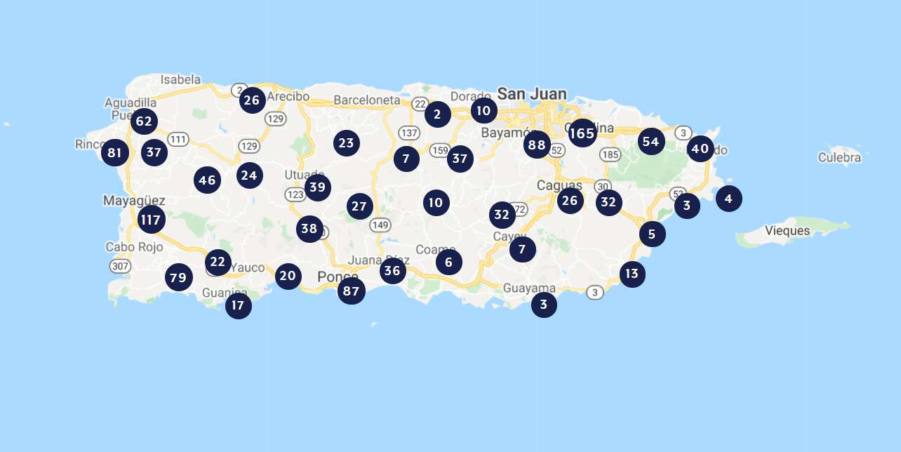 Sobre 600 sectores alrededor de la Isla amanecieron sin luz