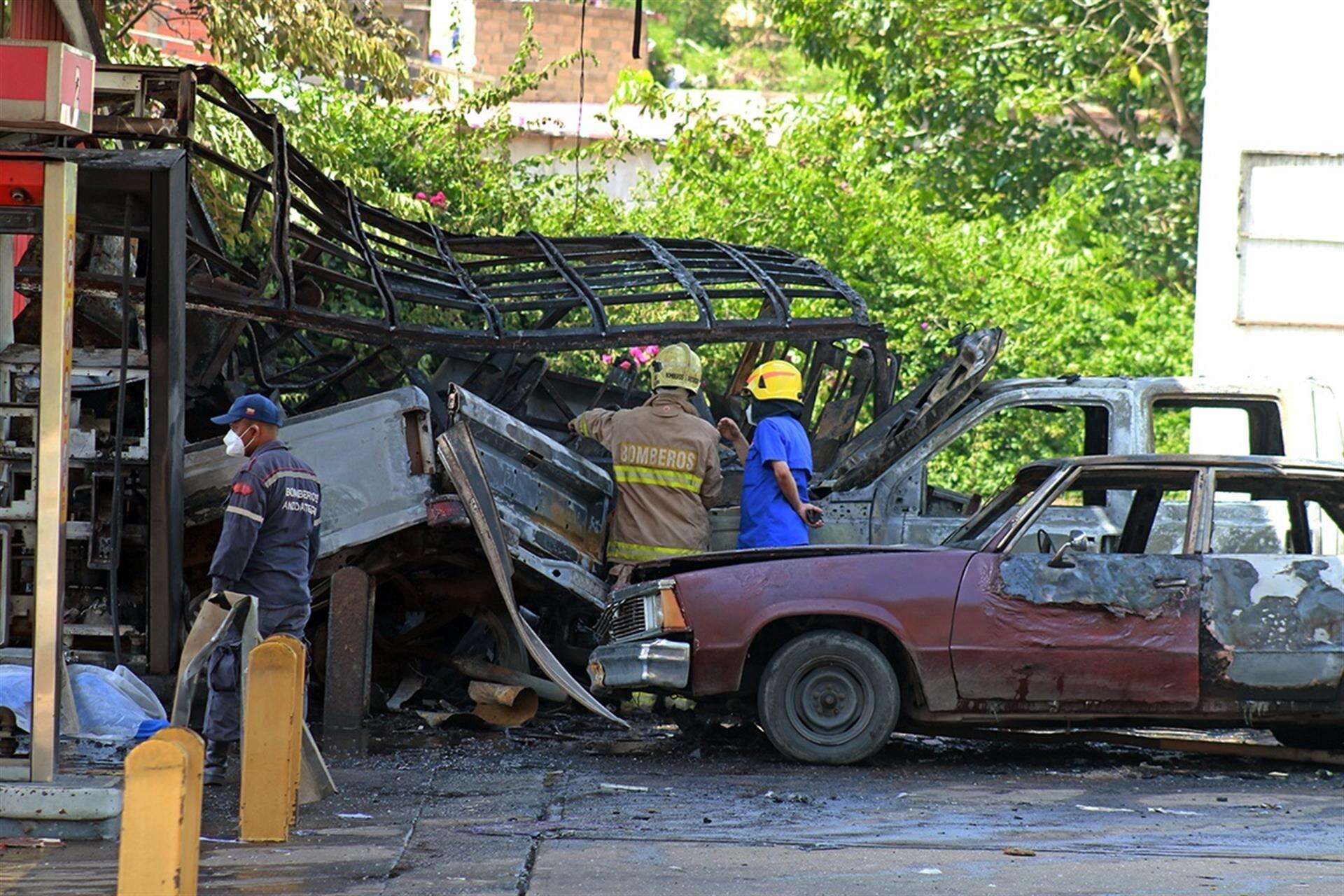 Al menos un muerto y varios heridos por explosión en una gasolinera en Venezuela