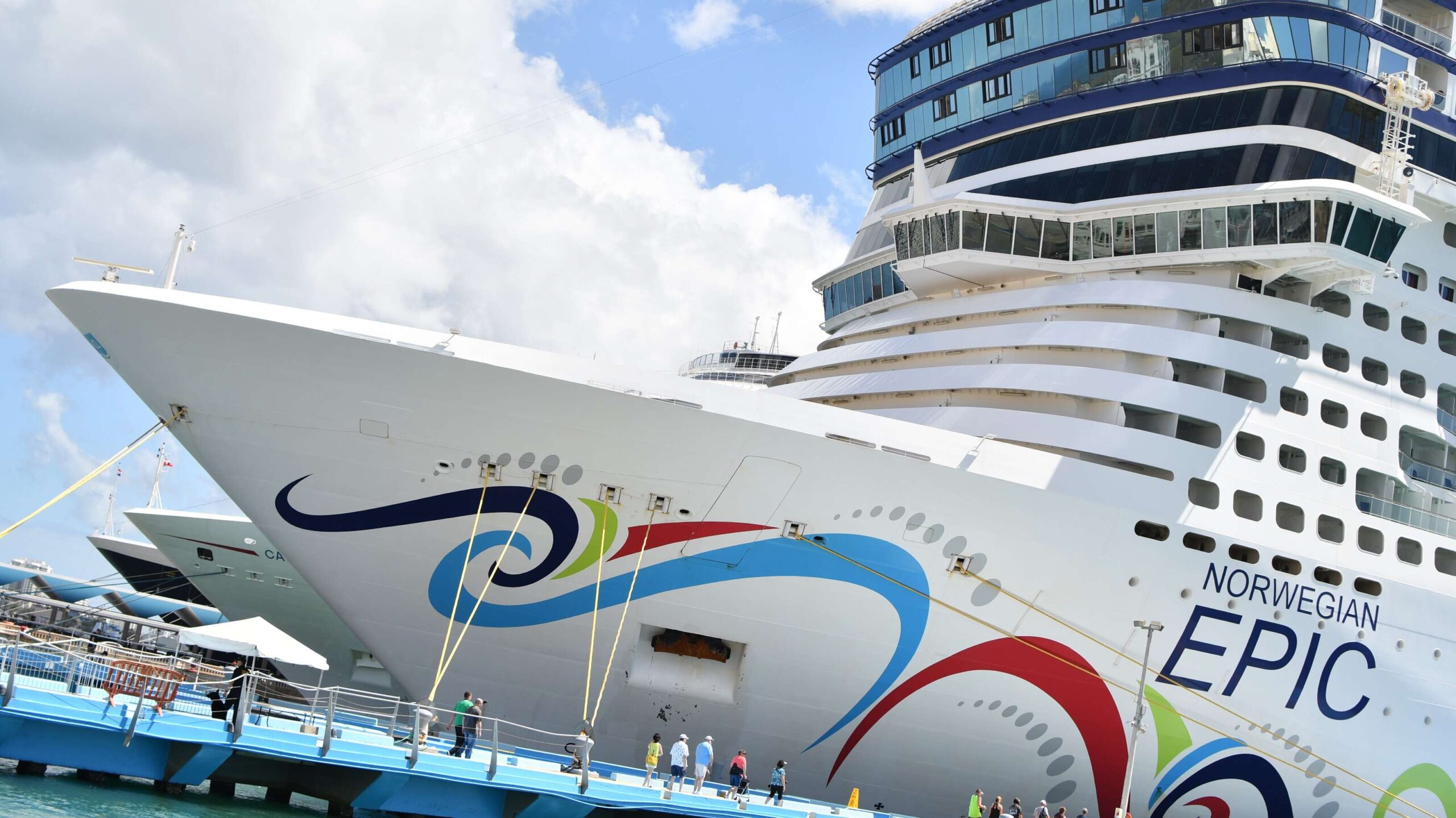 Comienzan los arreglos al muelle 3 de San Juan tras choque de crucero en 2019