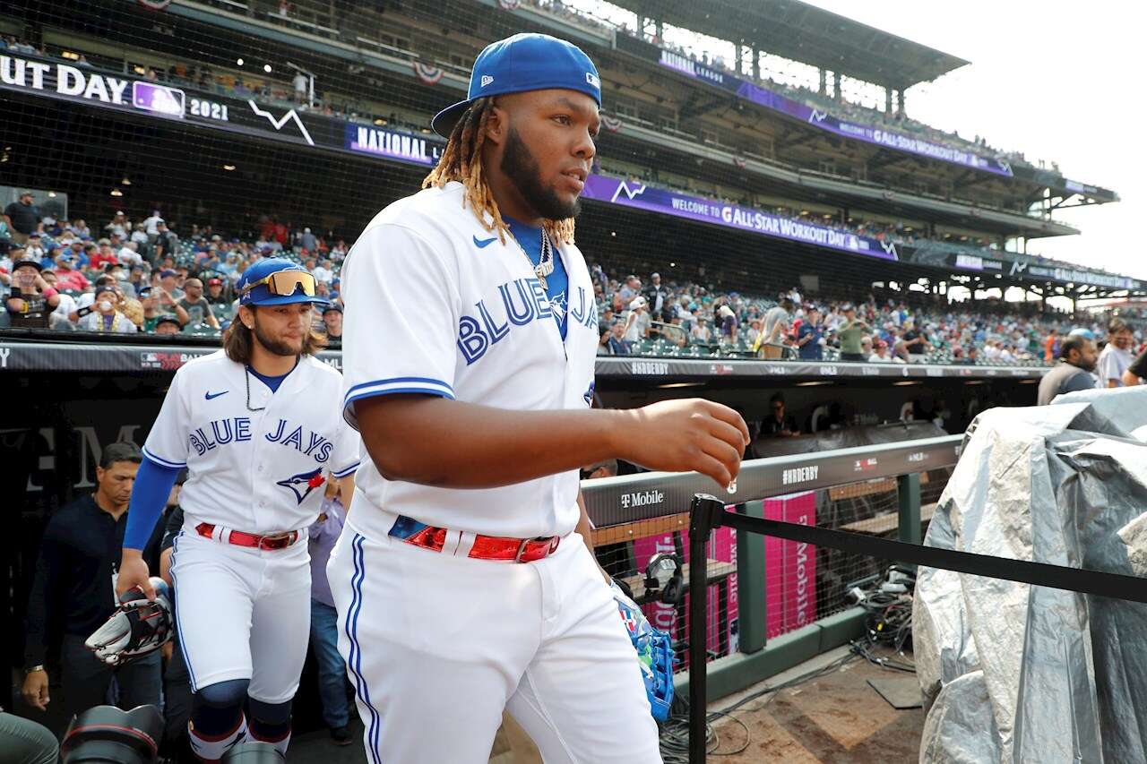 Guerrero Jr. asume el liderato de jonrones con su #45