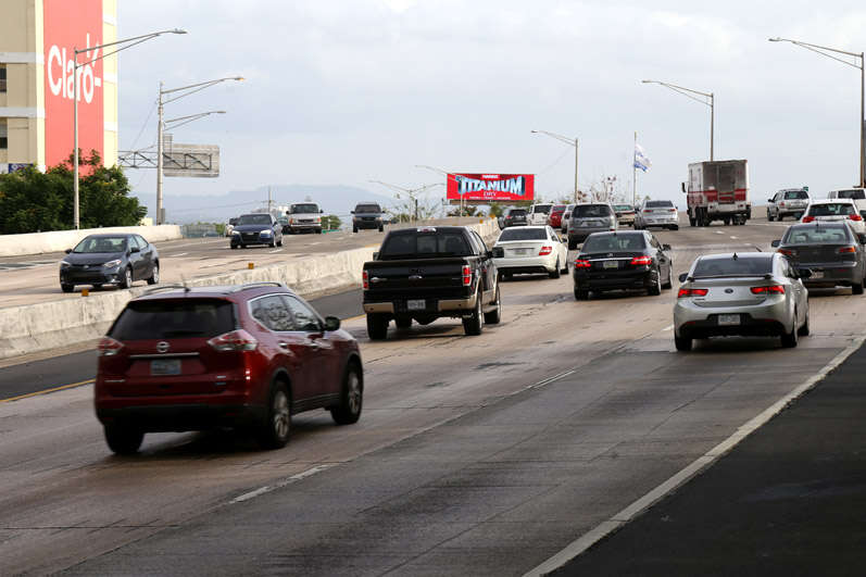 Tránsito: bien lento en las principales carreteras