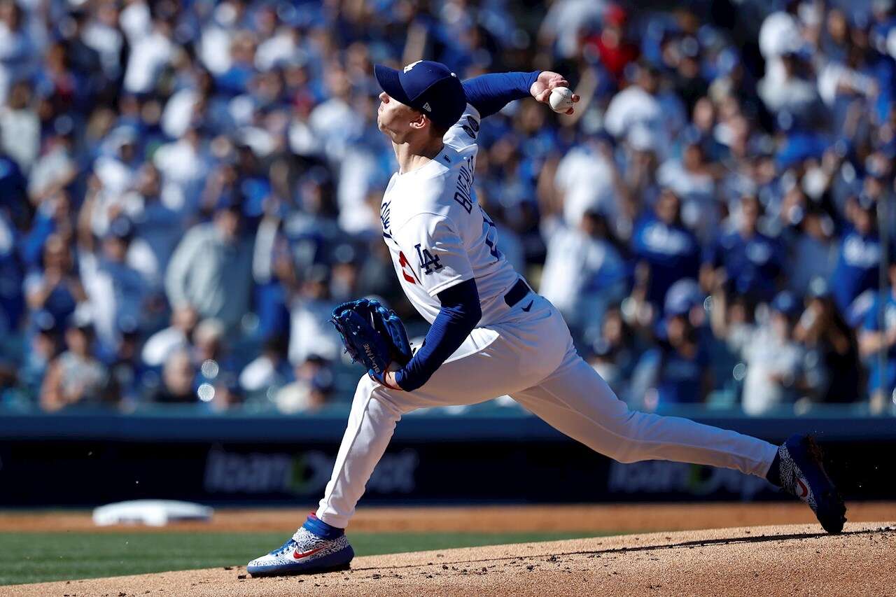 Walker Buehler abrirá esta noche por los Dodgers