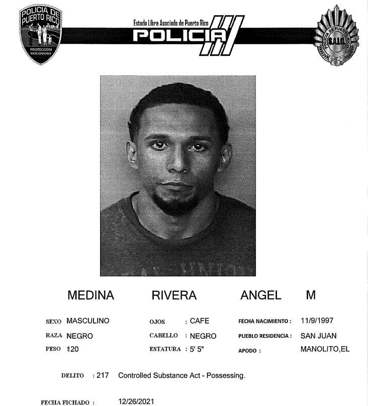 Preso por disparar a agentes policiales en residencial de Río Piedras