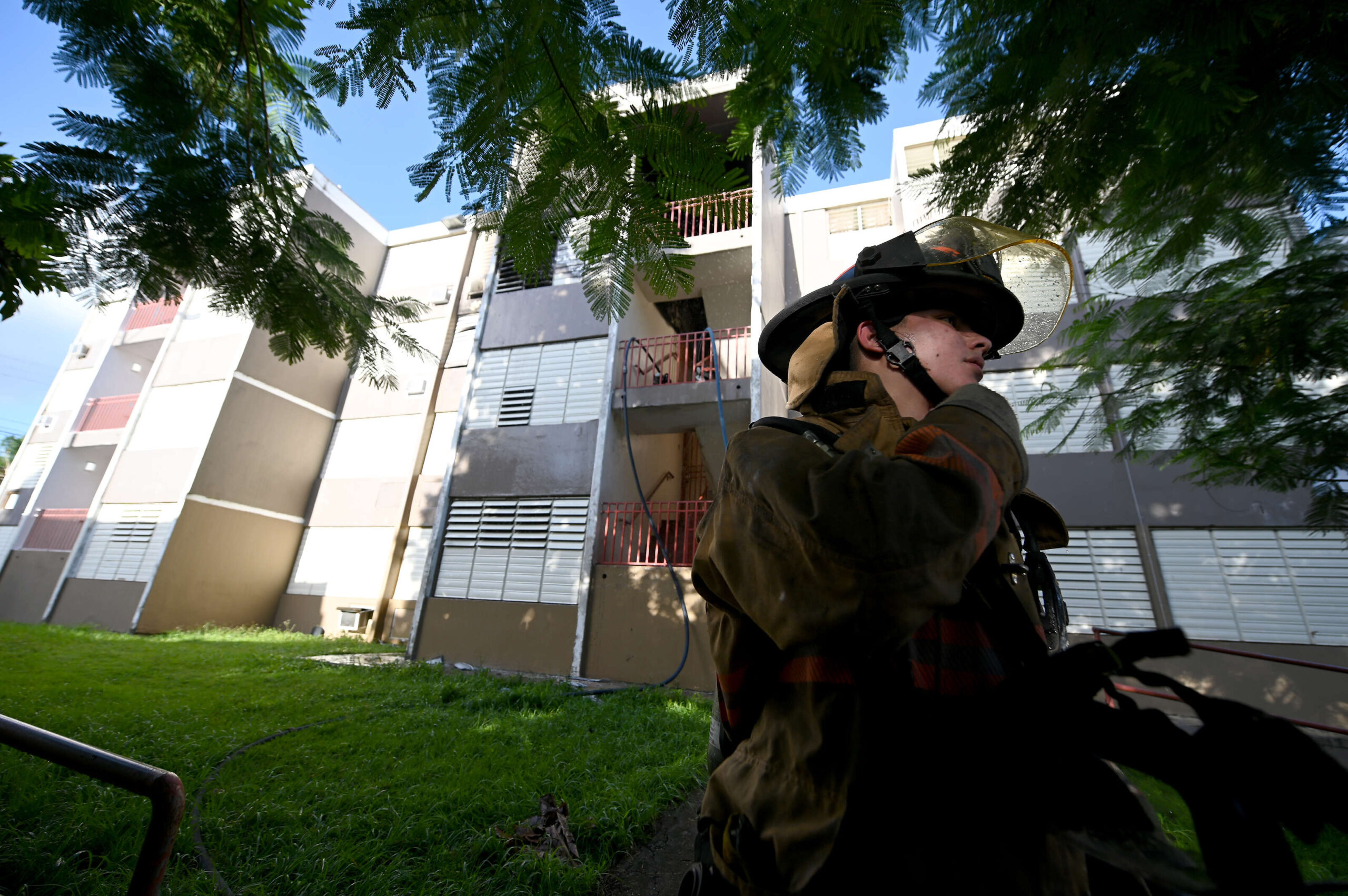 Controlan incendio en Residencial El Manantial
