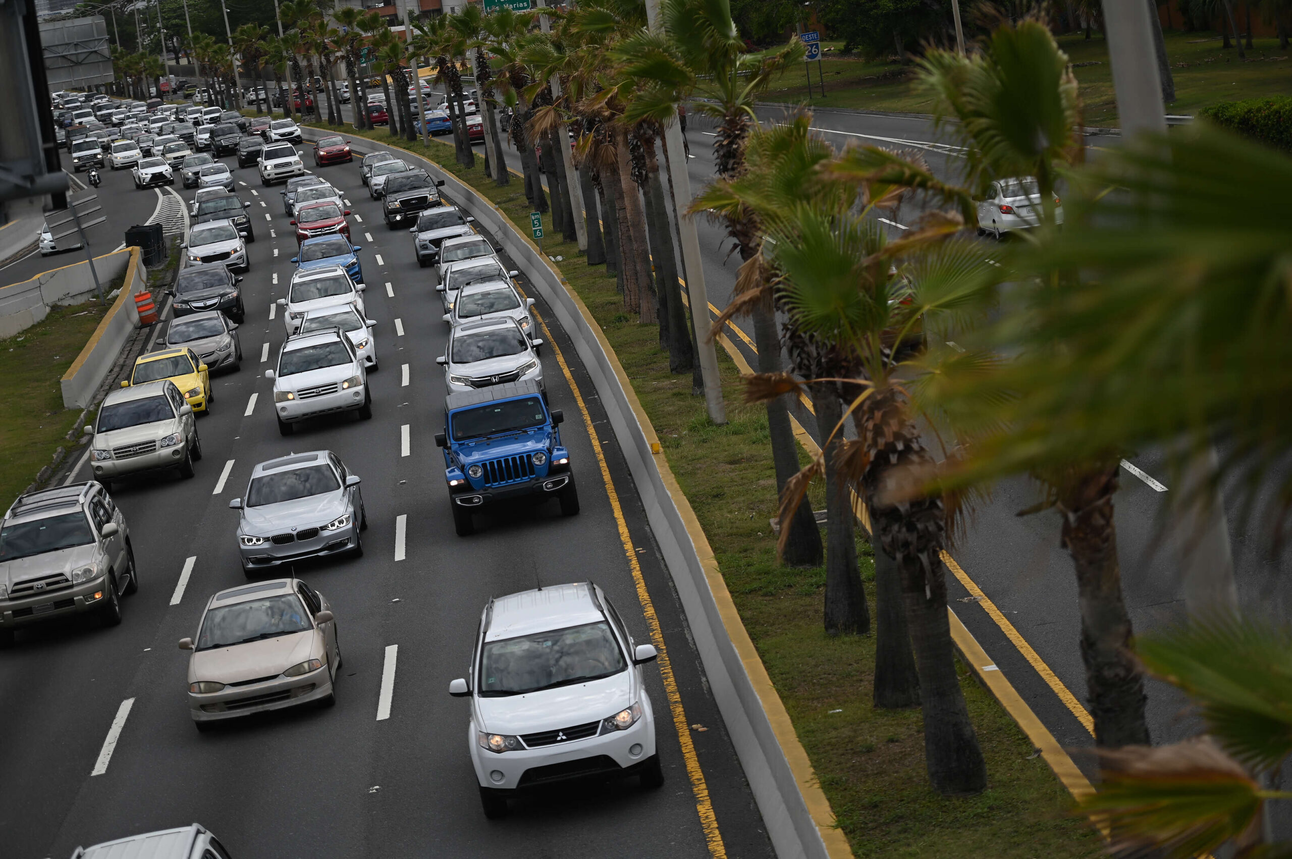 Tránsito del jueves: semipesado