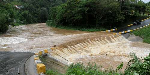 Advertencia de inundaciones para varios pueblos del Oeste y la montaña