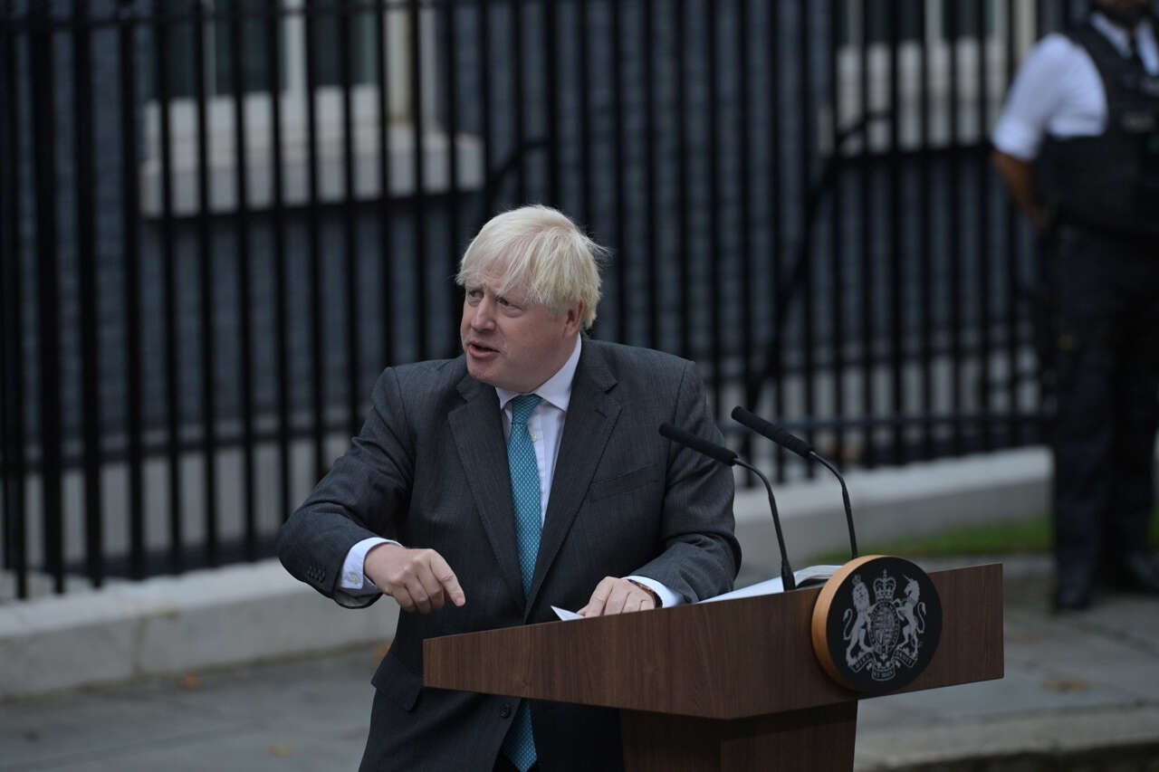 Boris Johnson se despide del gobierno británico