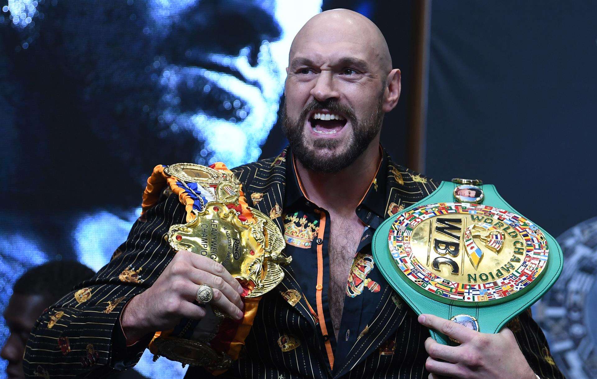 Tyson Fury dice que ganó apuesta porque Anthony Joshua no aceptó pelear con él