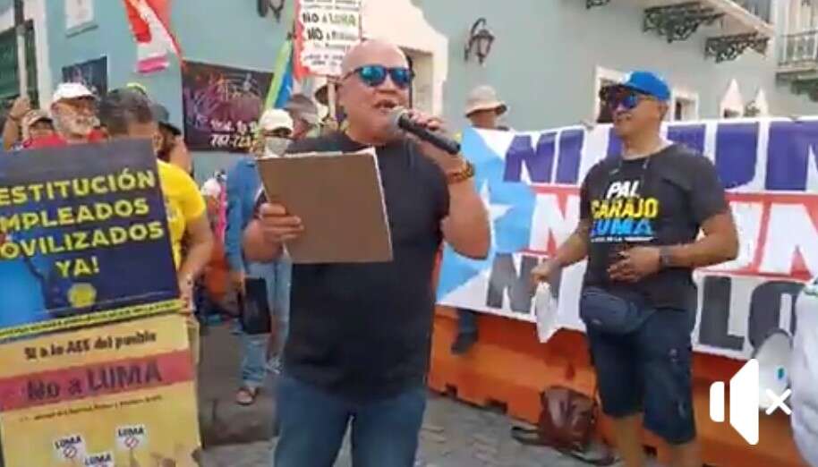 Cientos de personas protestan contra LUMA