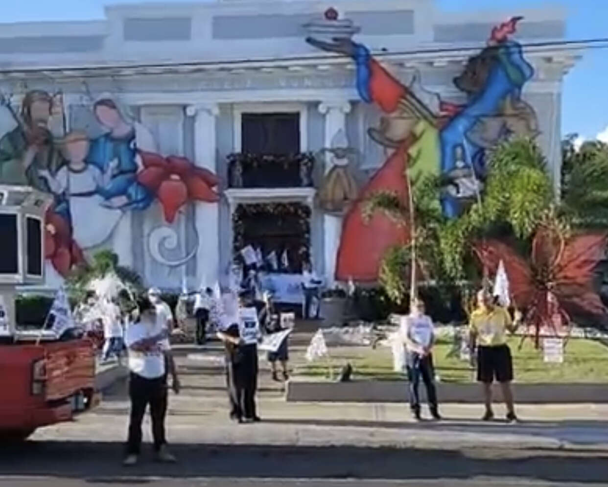 Protestan en Salinas por  depósito de cenizas