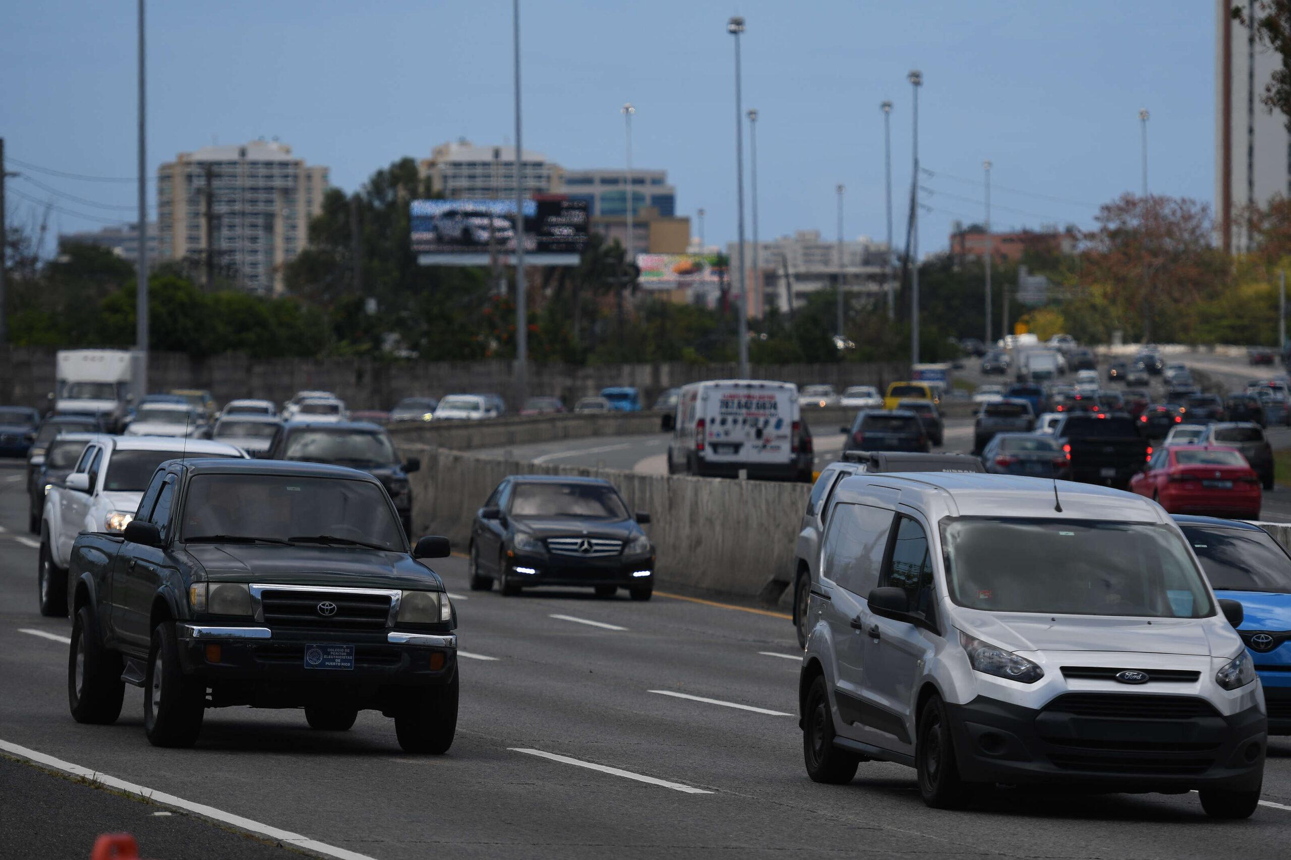 Informe del tránsito para hoy, jueves