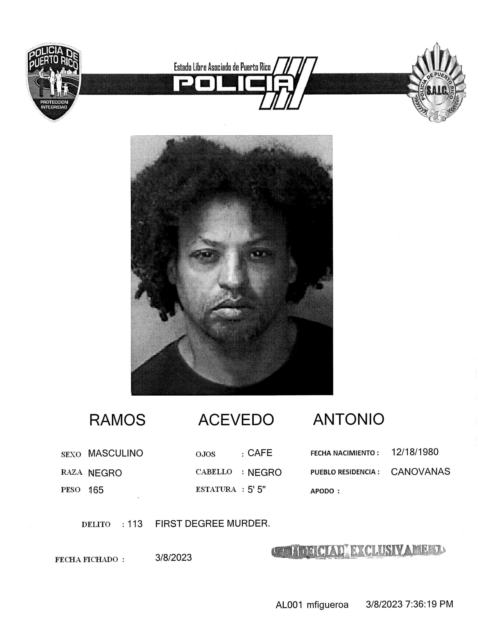 Imponen fianza de $1 millón al acusado de asesinar a joven de 18 años en Canóvanas