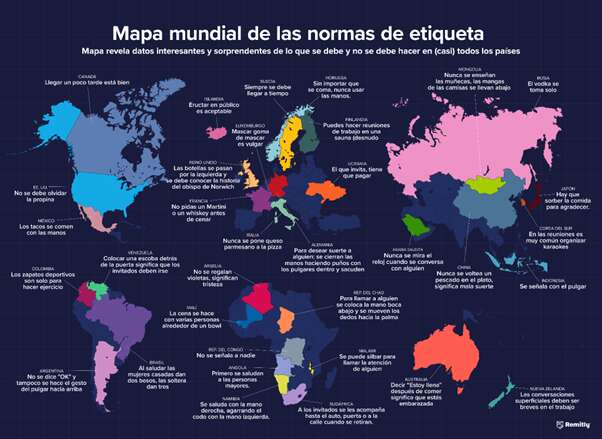 Las más raras e increíbles normas de etiqueta alrededor del mundo