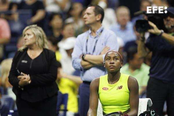 Una protesta ecologista obliga a suspender la semifinal Gauff-Muchova