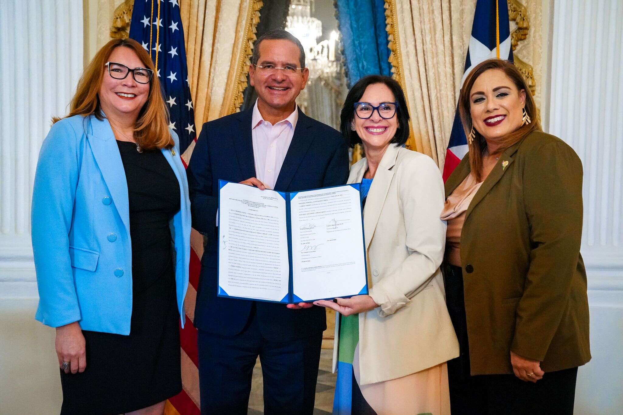 Gobernador anuncia acuerdo para atacar el maltrato infantil