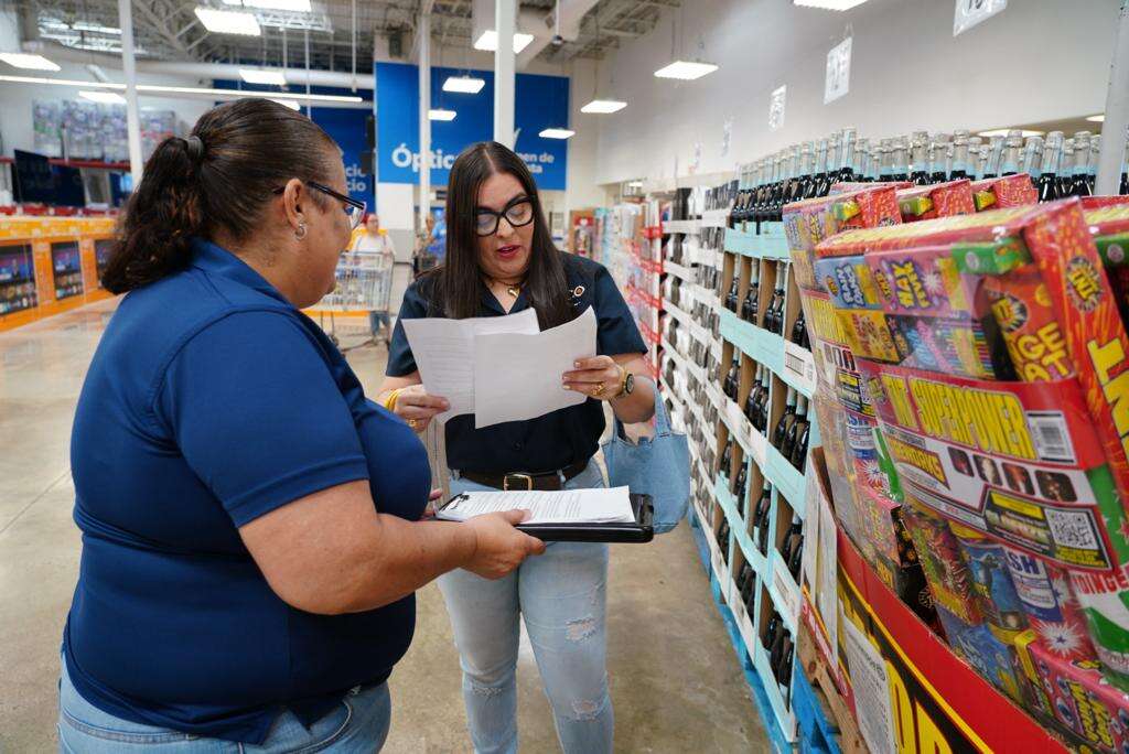 DACO emite 11 avisos de infracción por rotulación inadecuada en venta de pirotecnia