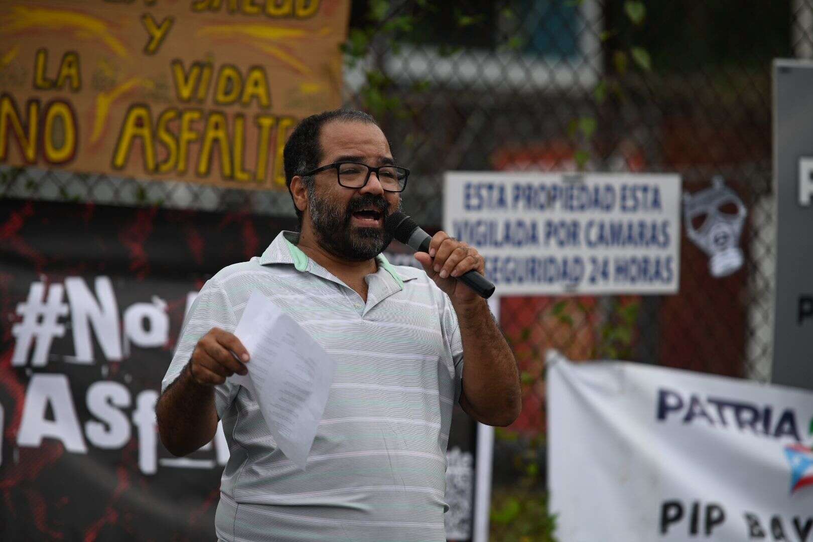 En vivo: Protestan en Bayamón contra planta de dosificación de asfalto