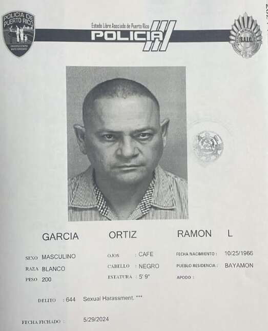 Teniente de la Policía es acusado por acoso sexual