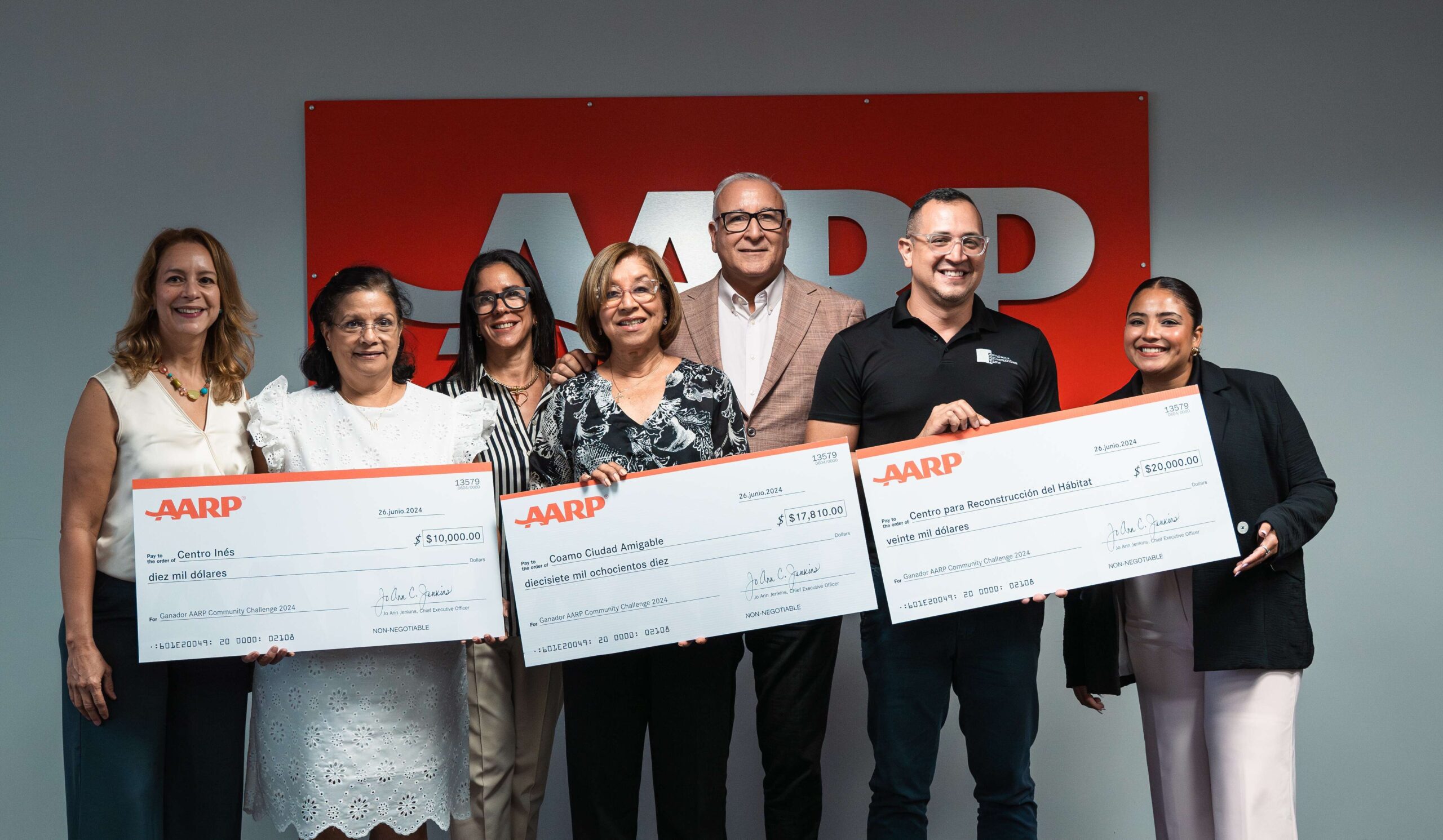 Tres proyectos ganan el «Community Challenge 2024» de AARP