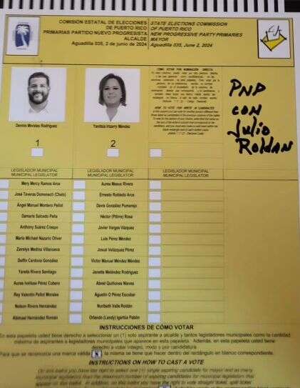 Al menos 55 votos a favor del popular Julio Roldán en la primaria a la alcaldía PNP en Aguadilla