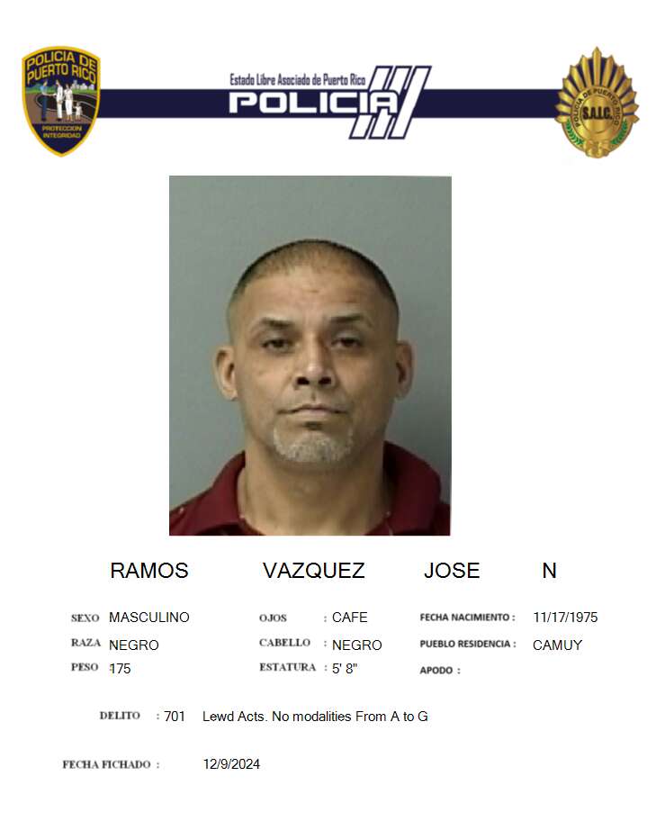 Radican cargos contra un hombre por actos lascivos