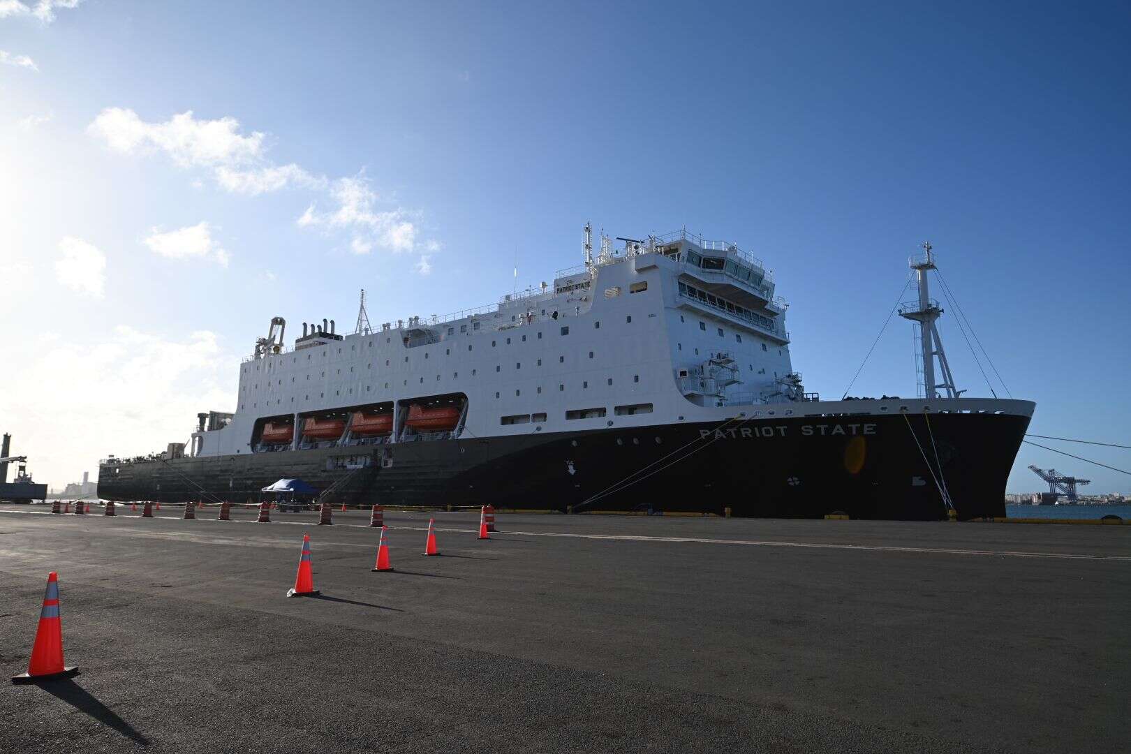 Llega a San Juan el Buque Escuela NSMV Patriot State