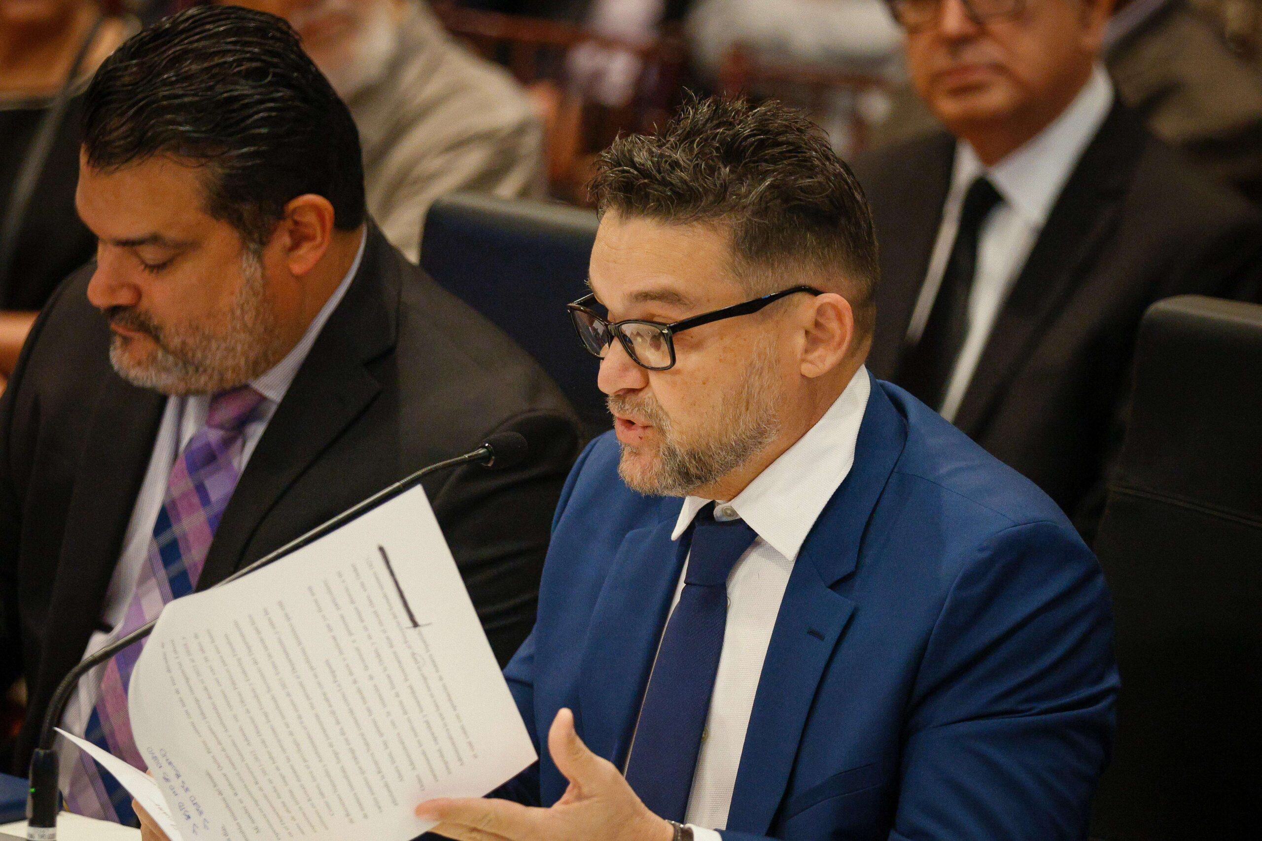 Anticipan votos de la minoría en contra del designado secretario del DRNA